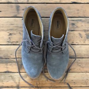 Clark’s Phenia Carnaby Grey Suede Boots